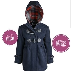 Rothschild Little Girls Hooded Toggle Winter Coat